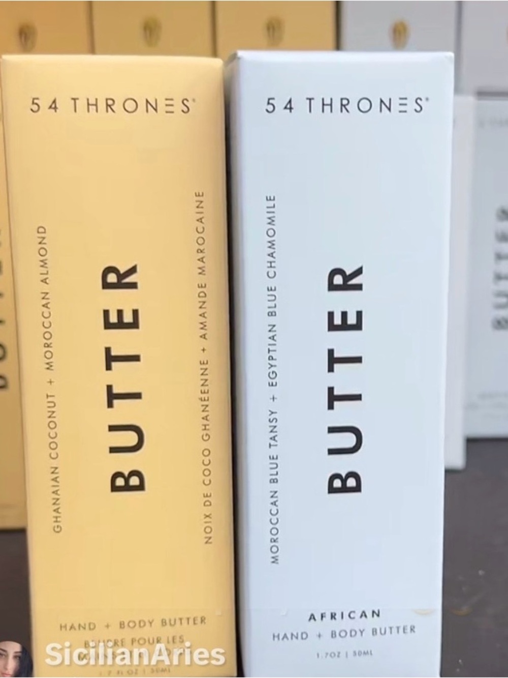 2 Butter Hand & Body Moisturizer - White